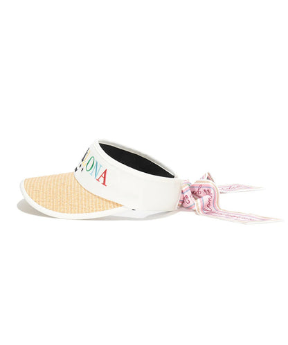 MARK&LONA WOMENS Mirage Ribbon Visor
