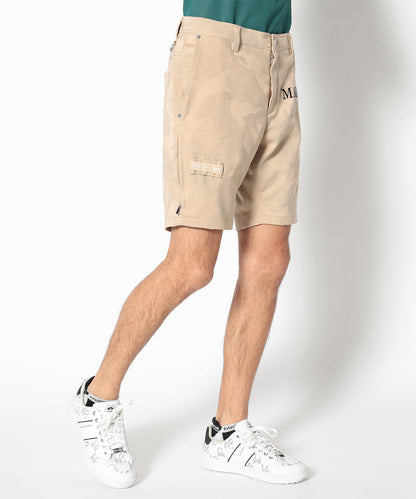 MARK＆LONA MENS Gauge Utility Camo Jacquard Shorts