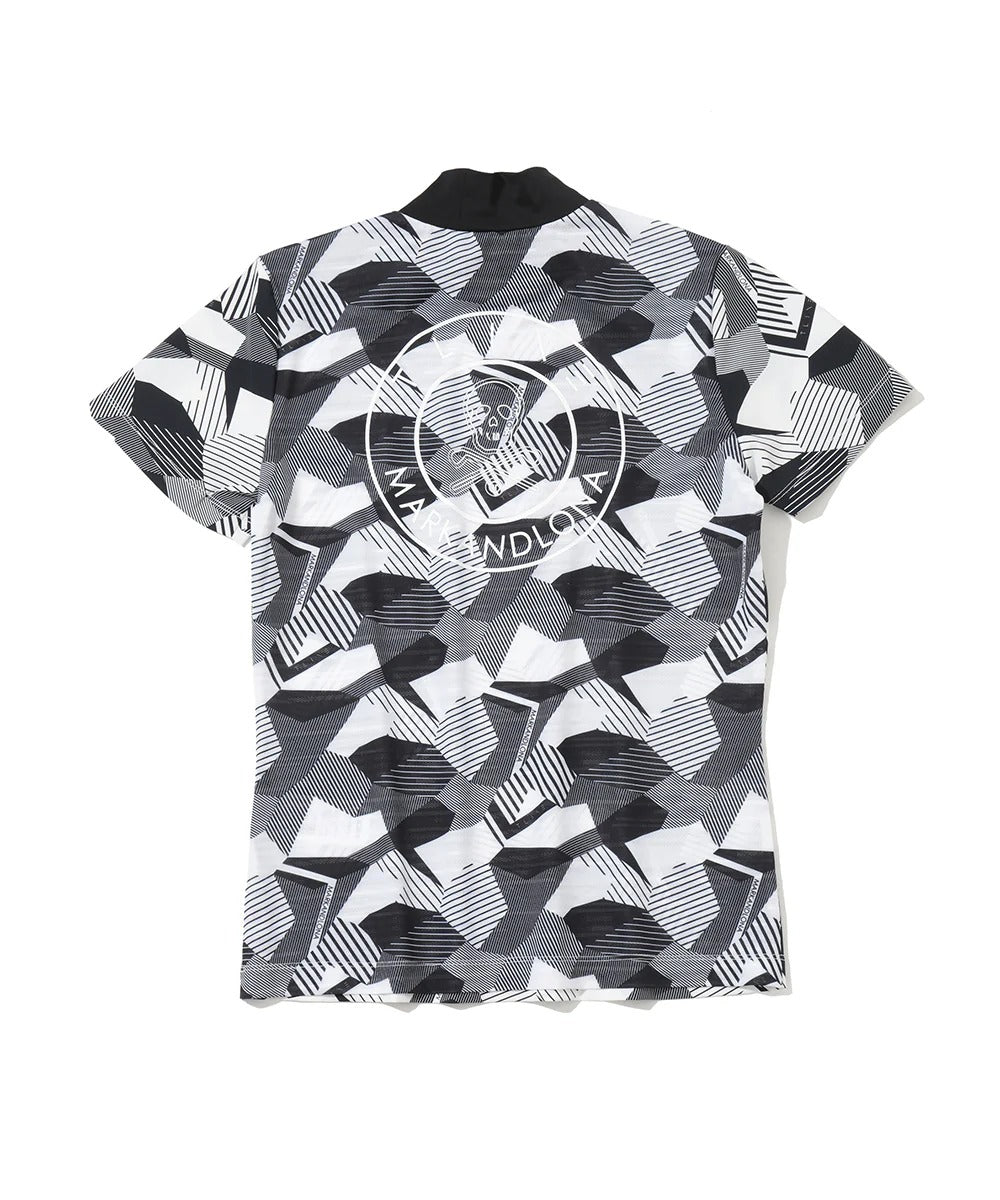 MARK&LONA WOMENS Eclipse Camo Mock Tee