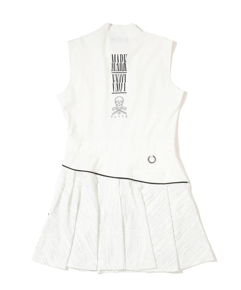 MARK&LONA WOMENS Contour Pleats Dress