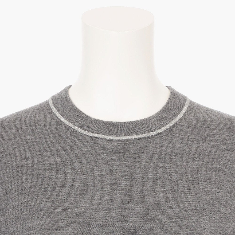 BRIEFING WOMENS CL WS GLITTER LINE CREWNECK KNIT