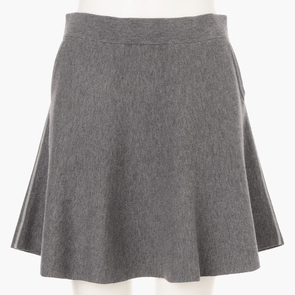 BRIEFING WOMENS CL WS GLITTER LINE KNIT FLARE SKIRT