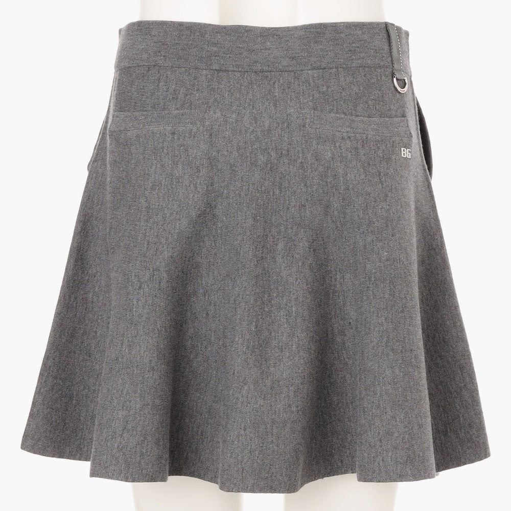 BRIEFING WOMENS CL WS GLITTER LINE KNIT FLARE SKIRT