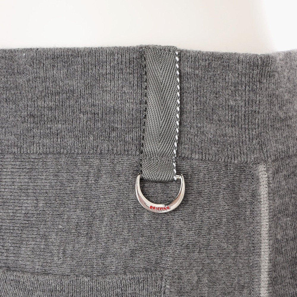 BRIEFING WOMENS CL WS GLITTER LINE KNIT FLARE SKIRT