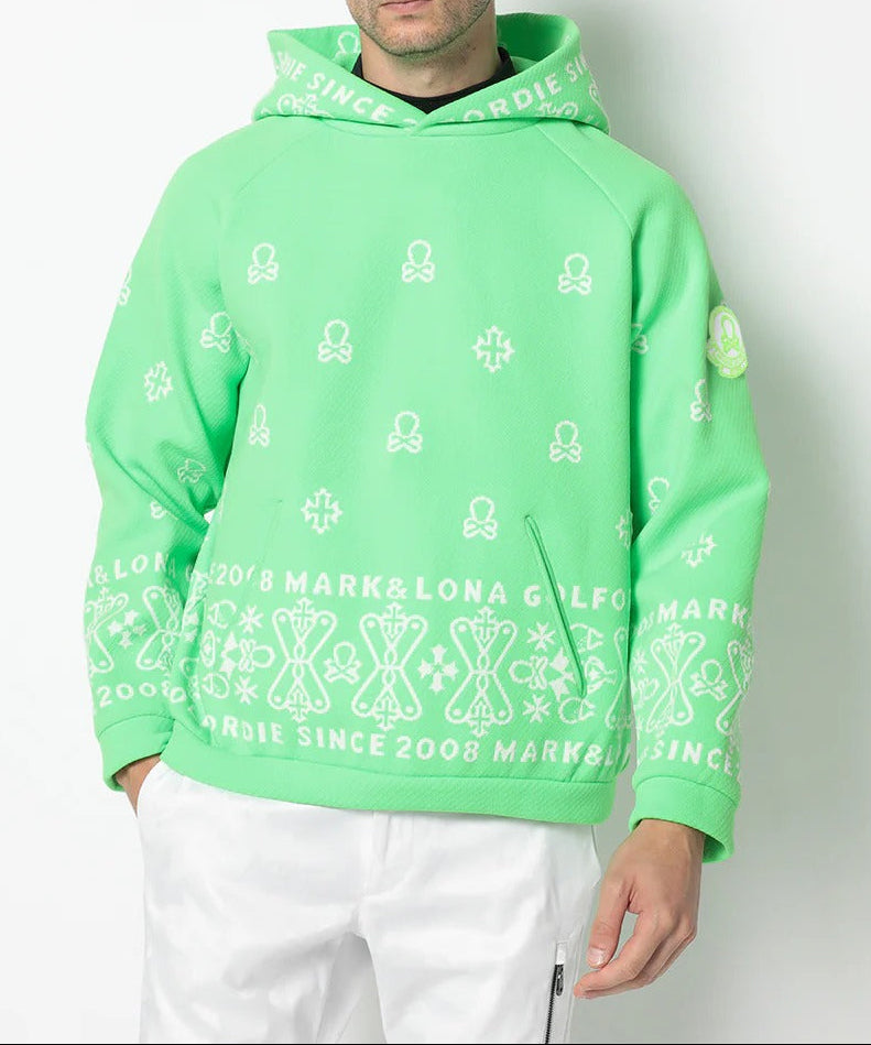 MARK&LONA MENS Svastika Poly Flex Hoodie