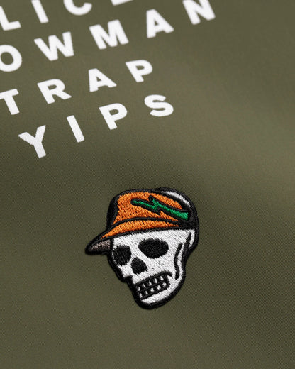 DEVEREUX GOLF MENS DG 3-Layer Fleece Half-Zip Pullover