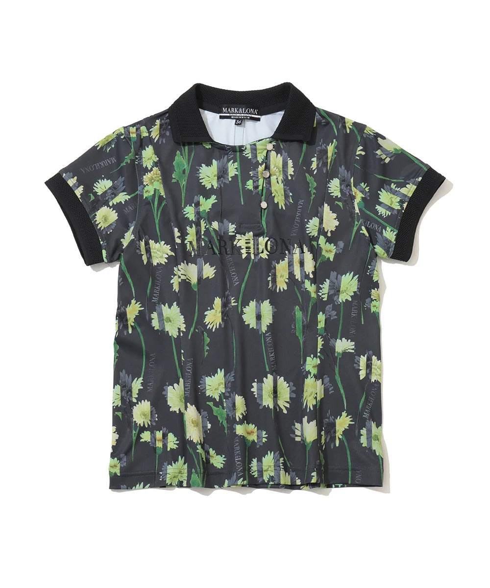 MARK&LONA WOMENS All-over Print Polo Shirt
