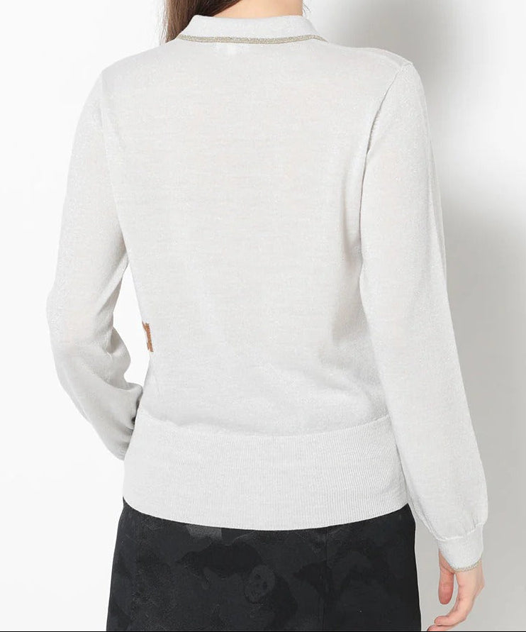 MARK&LONA WOMENS Celestial Sparkle Knit Polo