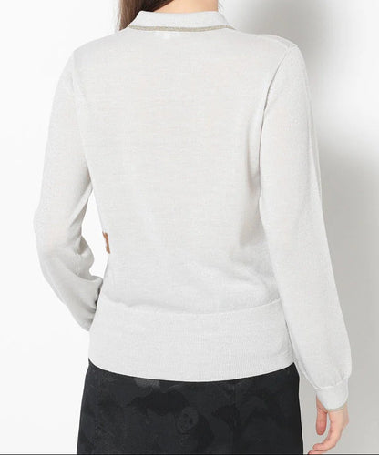 MARK&LONA WOMENS Celestial Sparkle Knit Polo