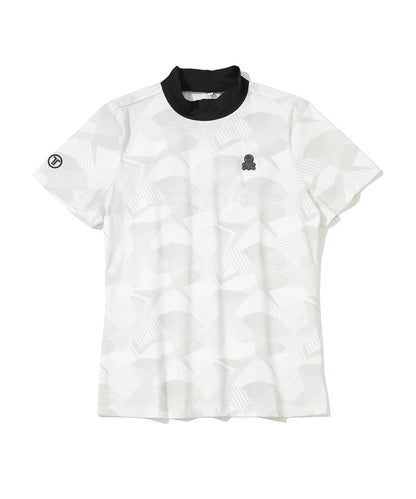 MARK&LONA WOMENS Eclipse Camo Mock Tee