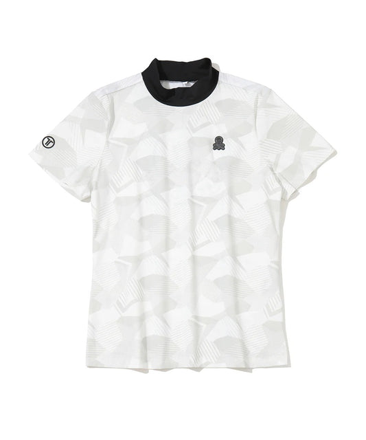 MARK&LONA WOMENS Eclipse Camo Mock Tee