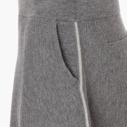 BRIEFING WOMENS CL WS GLITTER LINE KNIT FLARE SKIRT