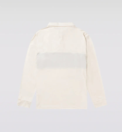 CPG GOLF MENS STRETCH SMOOTH LOGO POLO LS