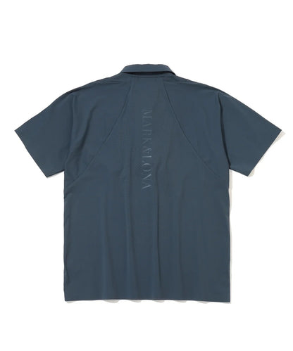 MARK&LONA MENS Short Sleeved Half-Zip Shirt