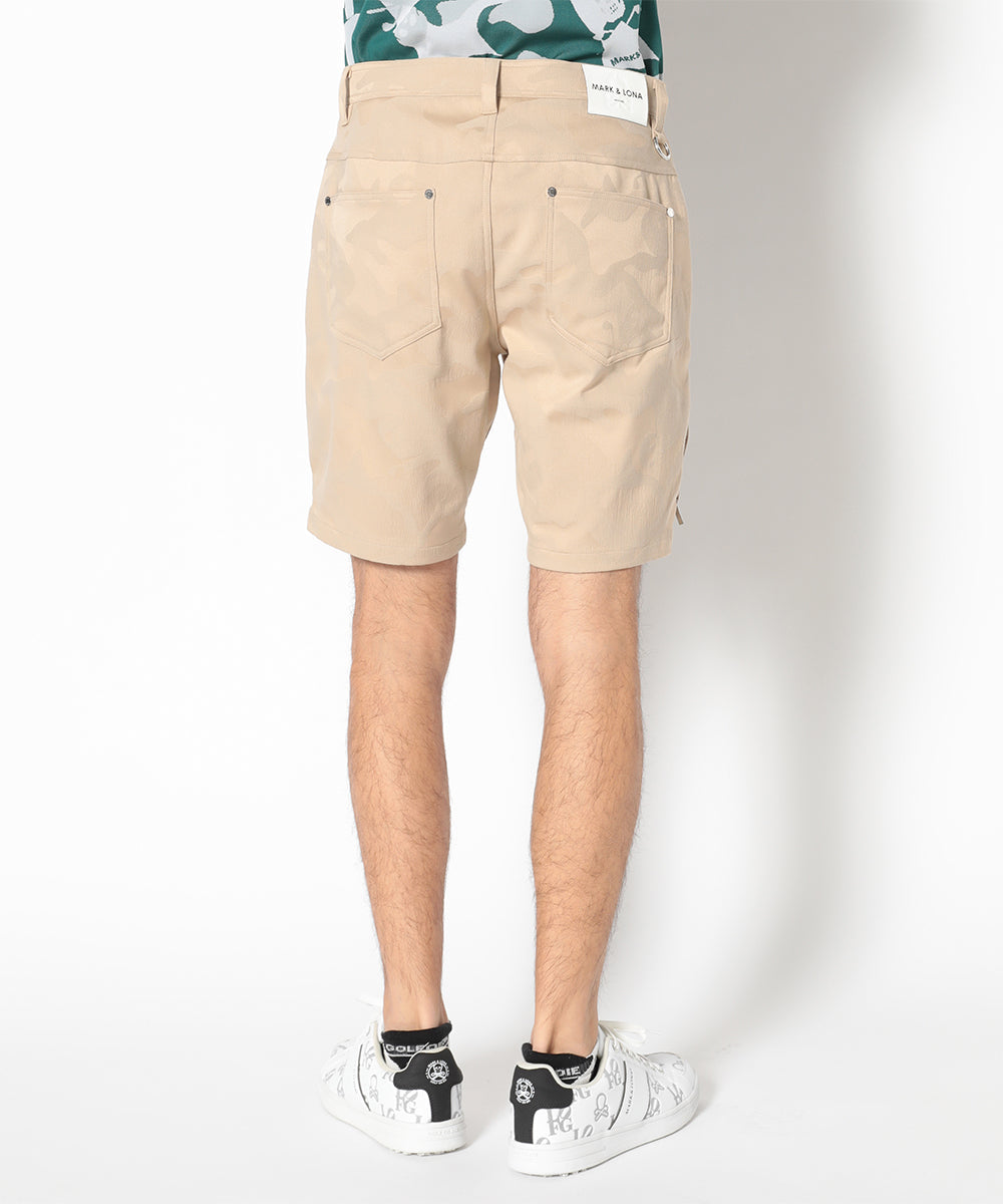 MARK＆LONA MENS Gauge Utility Camo Jacquard Shorts