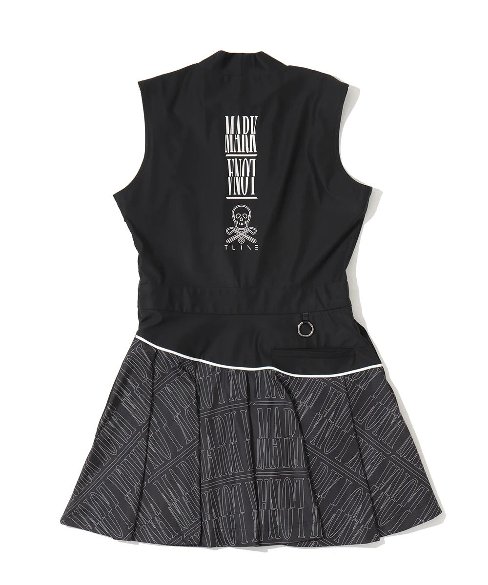 MARK&LONA WOMENS Contour Pleats Dress