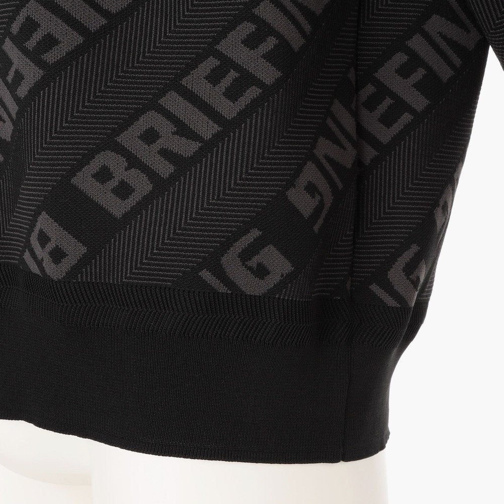 BRIEFING MENS CE MS WR BIAS LOGO CREWNECK KNIT