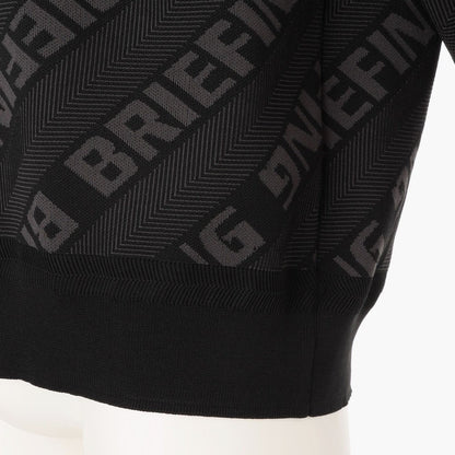 BRIEFING MENS CE MS WR BIAS LOGO CREWNECK KNIT