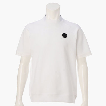 BRIEFING MENS CE MS WAFFLE NECK LOGO HIGHNECK RF