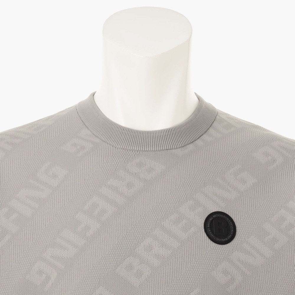 BRIEFING MENS CE MS WR BIAS LOGO CREWNECK KNIT