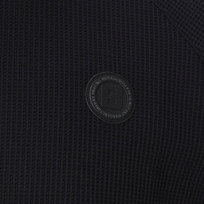BRIEFING MENS CE MS WAFFLE NECK LOGO HIGHNECK RF