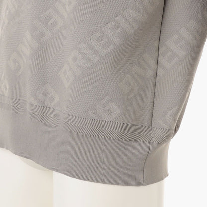 BRIEFING MENS CE MS WR BIAS LOGO CREWNECK KNIT