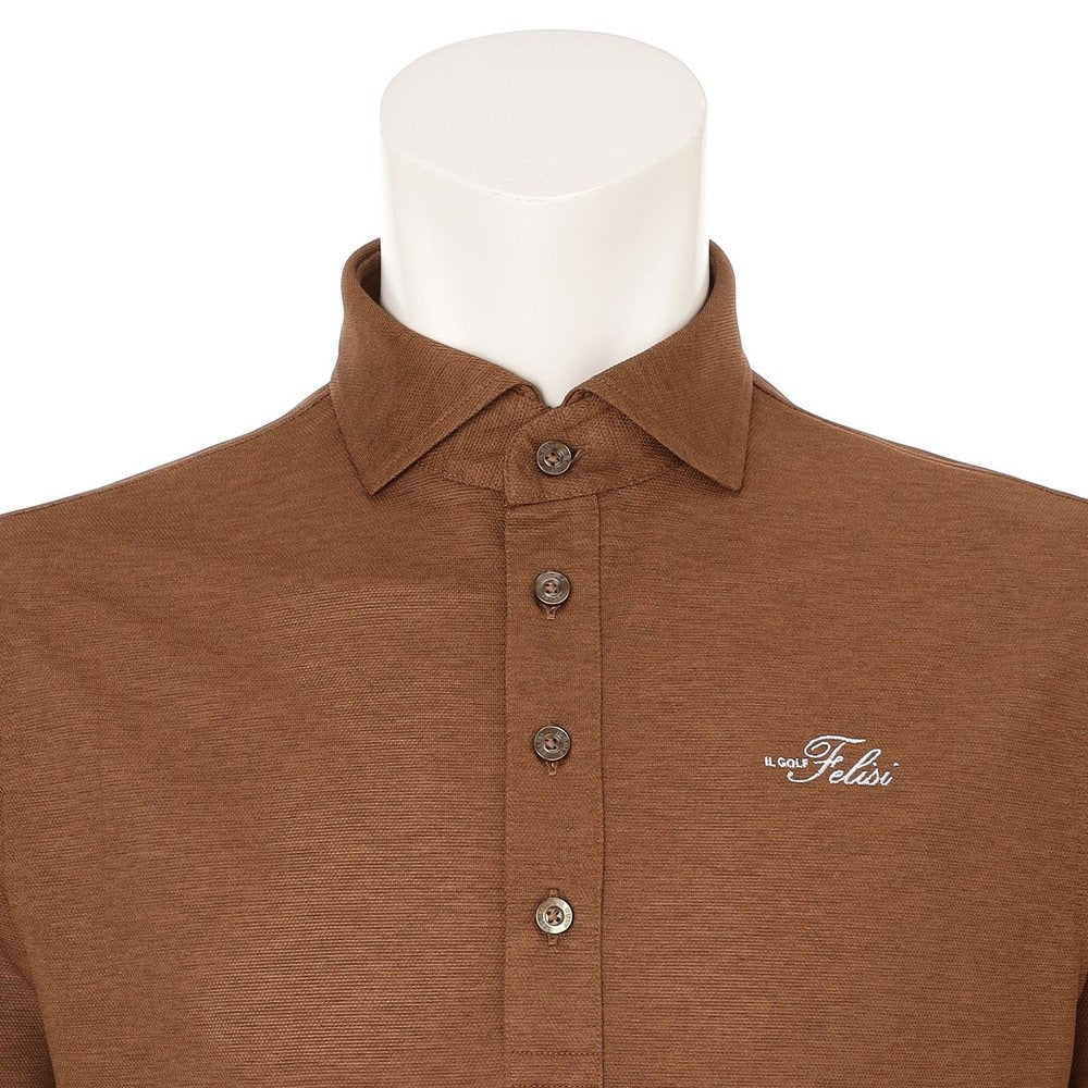 FELISI MENS MS LINEN FEEL HORIZONTAL SHIRT