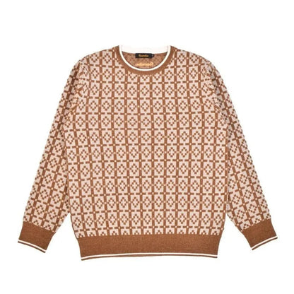 Resurrection MENS Praha Pattern Crew Neck Knit