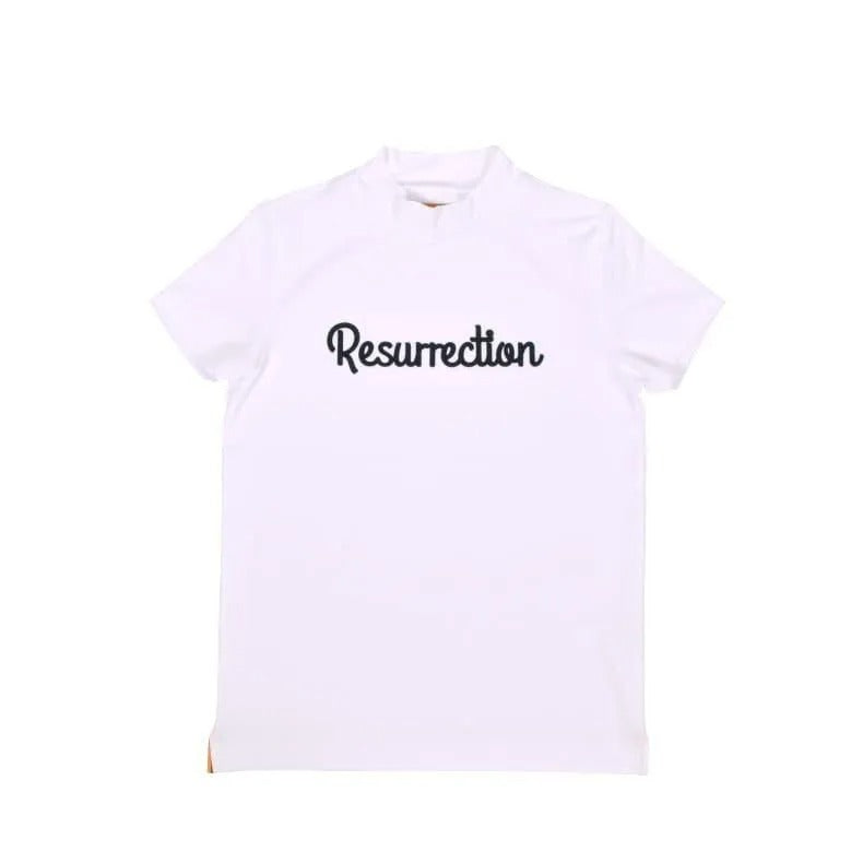 Resurrection WOMENS Silicone Logo Mock Neck