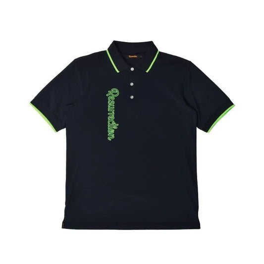 Resurrection MENS Neon Logo Polo Shirt