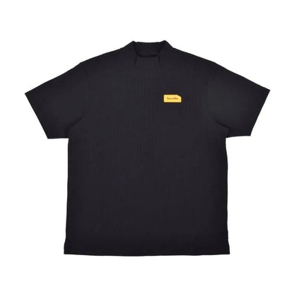 Resurrection MENS  Silicon Tag Waffle Mock Neck (Relax Fit)