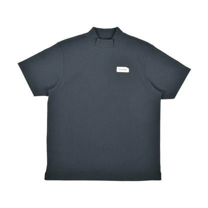 Resurrection MENS  Silicon Tag Waffle Mock Neck (Relax Fit)