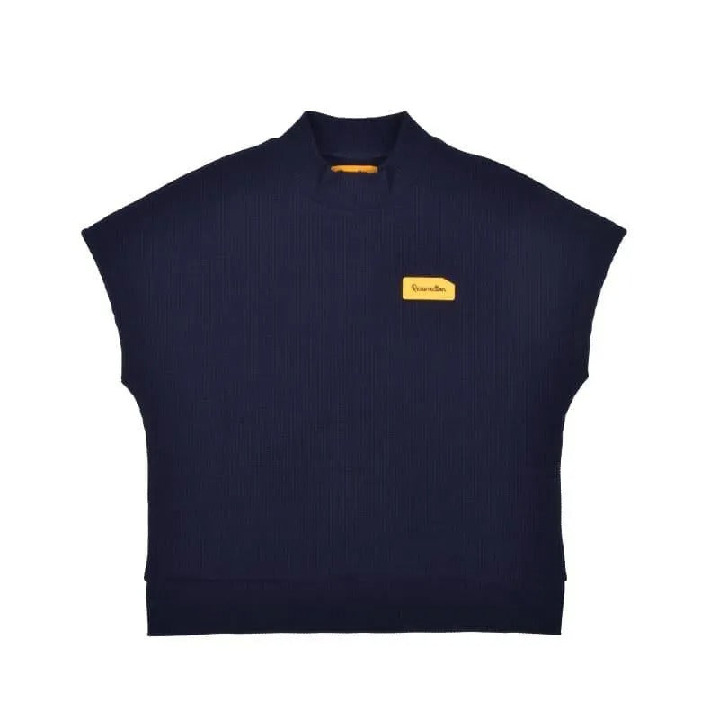 Resurrection WOMENS  Silicon Tag Waffle Mock Neck (Relax Fit)