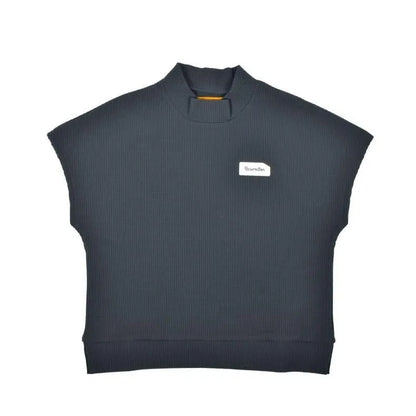 Resurrection WOMENS  Silicon Tag Waffle Mock Neck (Relax Fit)