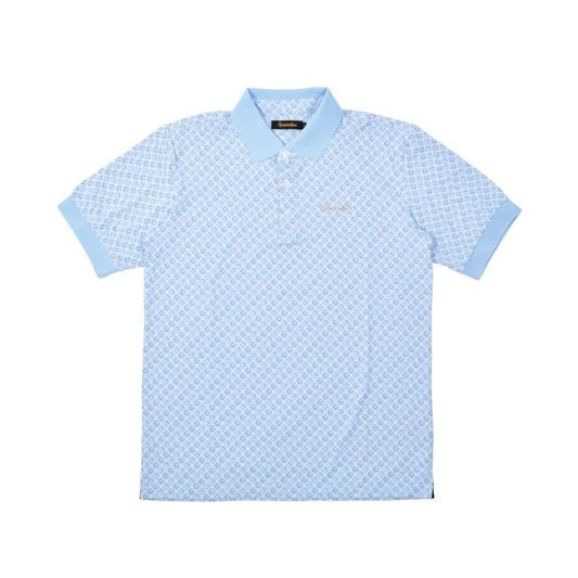 Resurrection MENS Shippo Pattern Polo Shirt