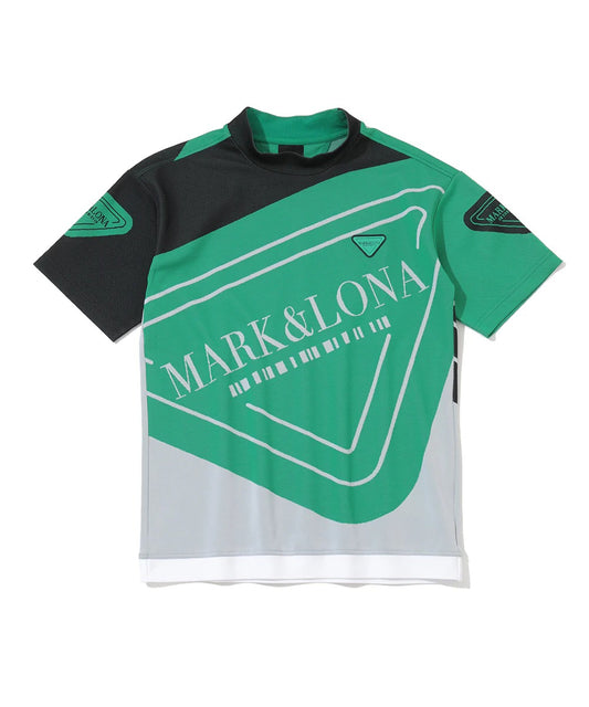 MARK&LONA MENS Mock-neck T-shirt
