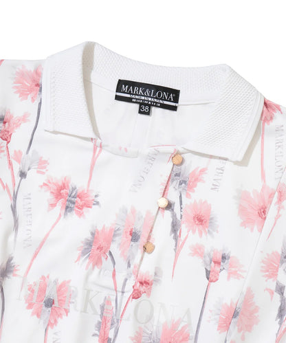 MARK&LONA WOMENS All-over Print Polo Shirt
