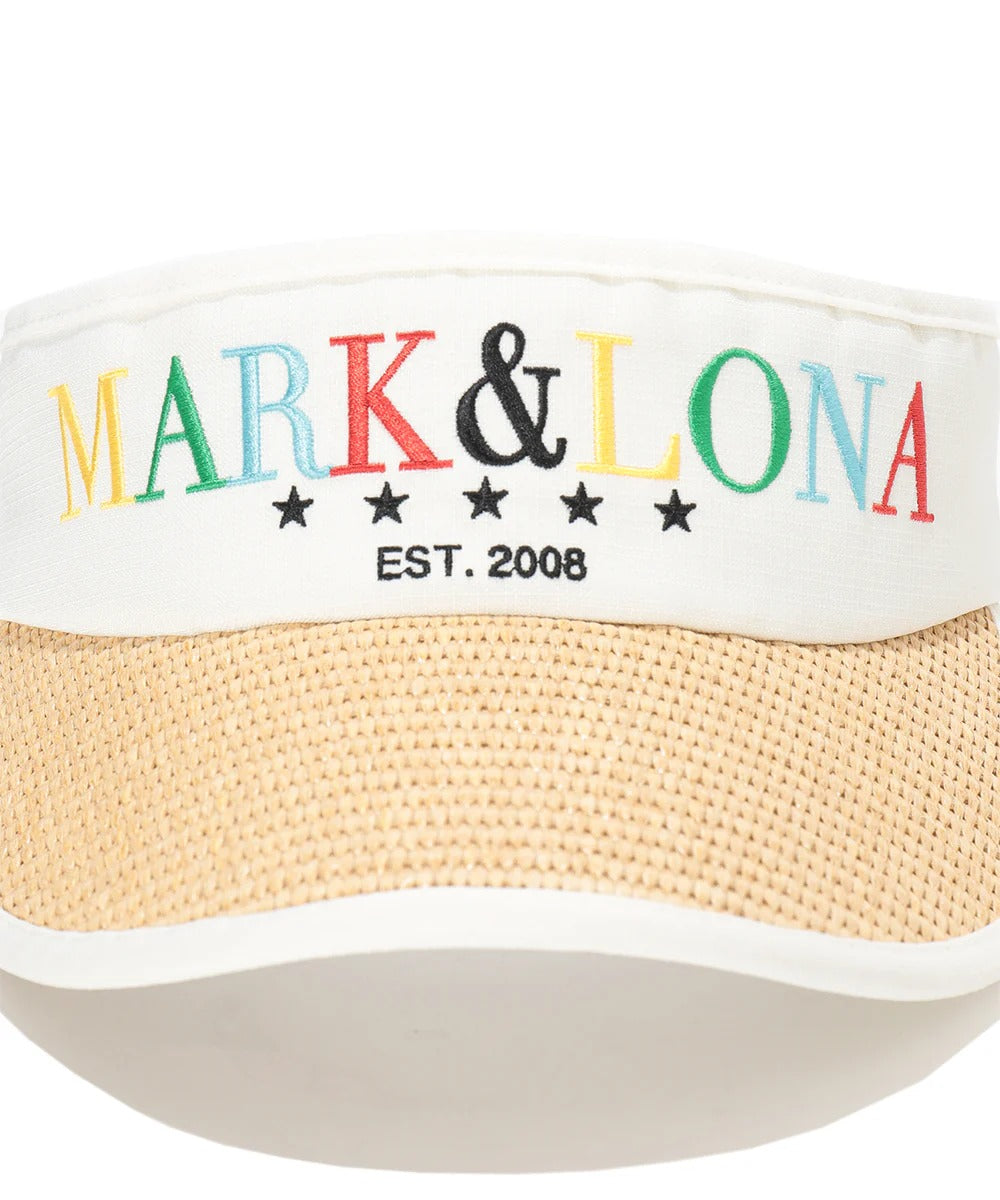 MARK&LONA WOMENS Mirage Ribbon Visor