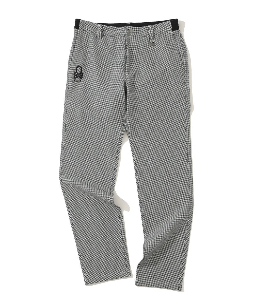 MARK&LONA MENS G.D Houndstooth Poly Flex Trousers