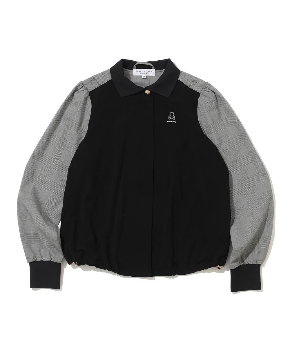 MARK&LONA WOMENS Luminous Draped Panel Shirt Jacket