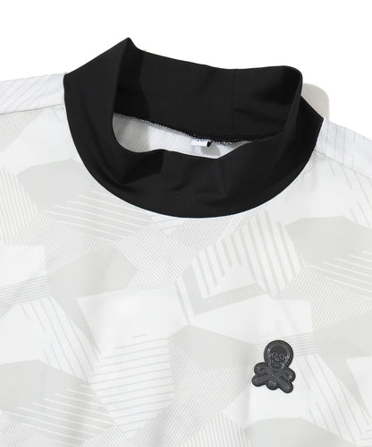 MARK&LONA WOMENS Eclipse Camo Mock Tee