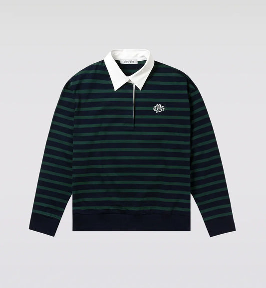 CPG GOLF WOMENS BORDER POLO LS