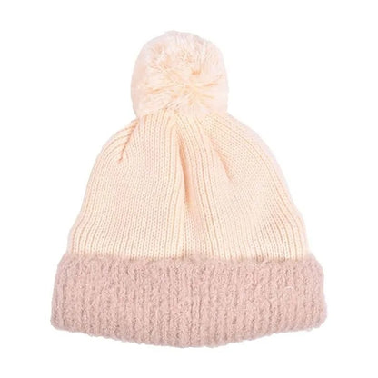 Resurrection MENS 2tone Pom-pom Knit Cap