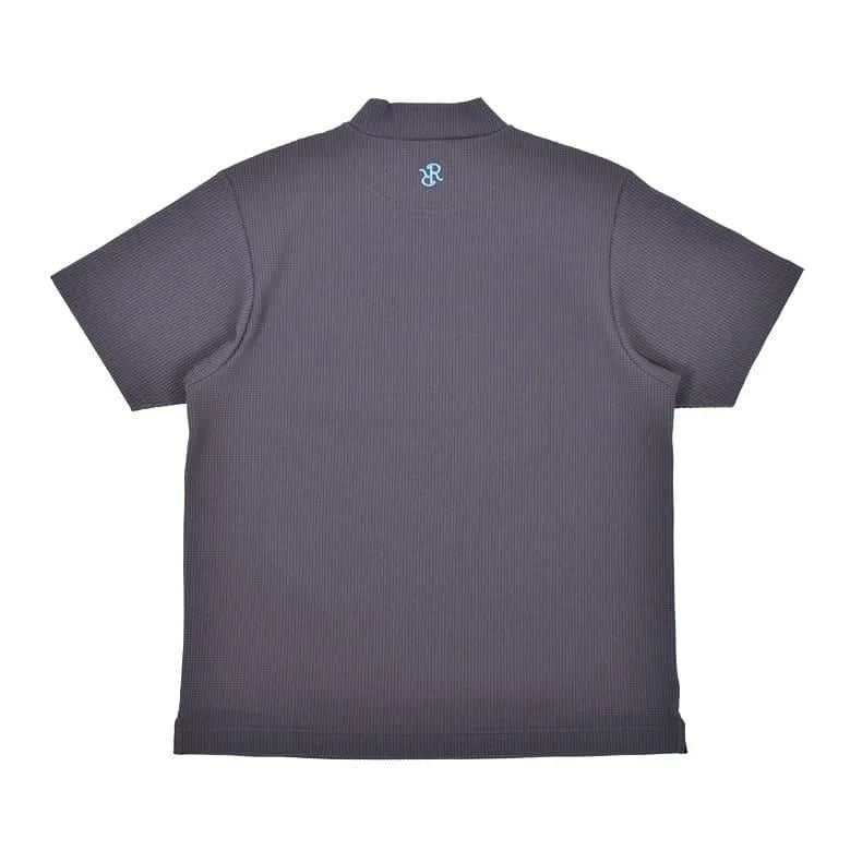 Resurrection MENS  Silicon Tag Waffle Mock Neck (Relax Fit)