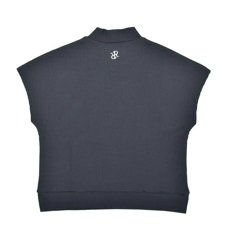 Resurrection WOMENS  Silicon Tag Waffle Mock Neck (Relax Fit)