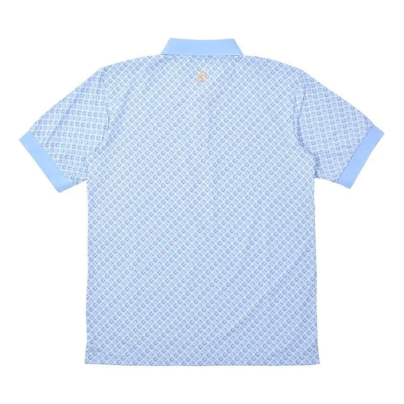 Resurrection MENS Shippo Pattern Polo Shirt