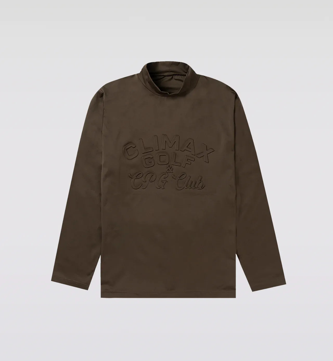 CPG GOLF MENS CLIMAX LOGO MOCK NECK LS