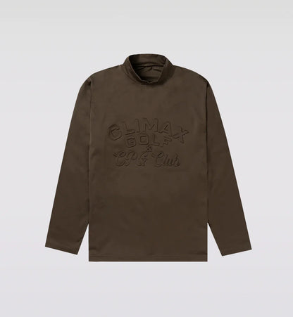 CPG GOLF MENS CLIMAX LOGO MOCK NECK LS