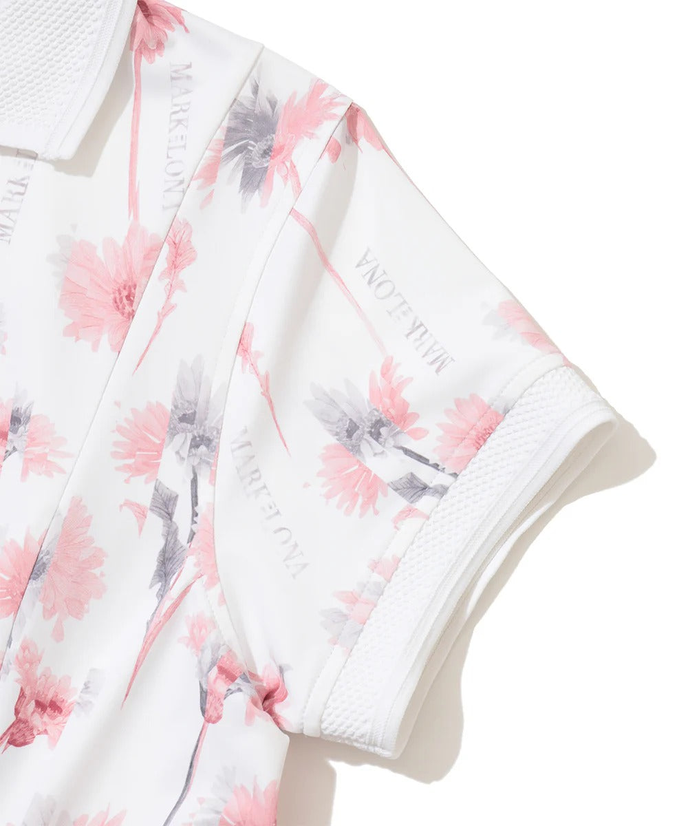 MARK&LONA WOMENS All-over Print Polo Shirt