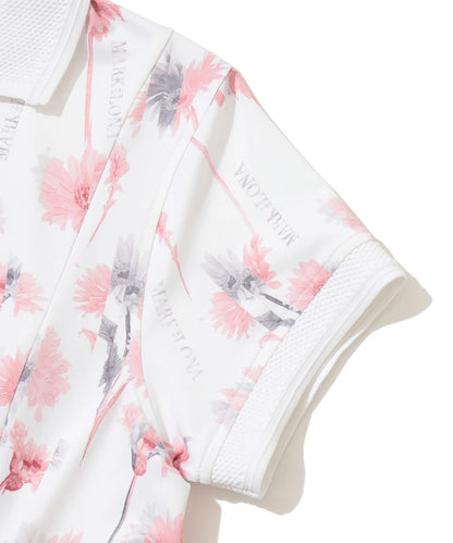 MARK&LONA WOMENS All-over Print Polo Shirt